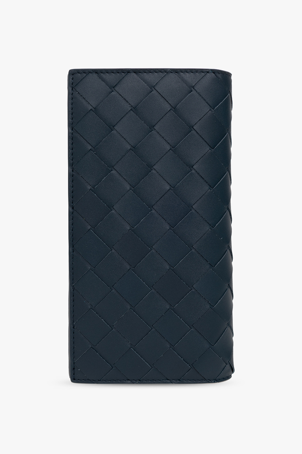 Bottega veneta wallet navy blue sale